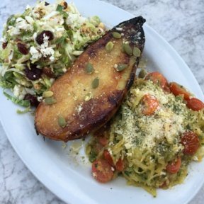 Gluten-free veggie dish from Pitfire Pizza